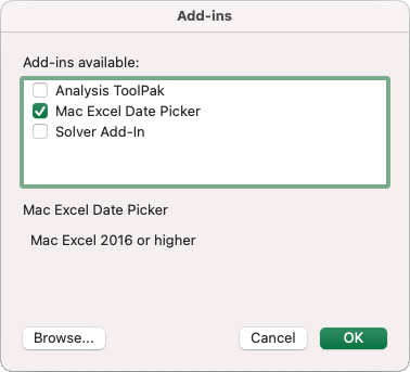 excel for mac step by step